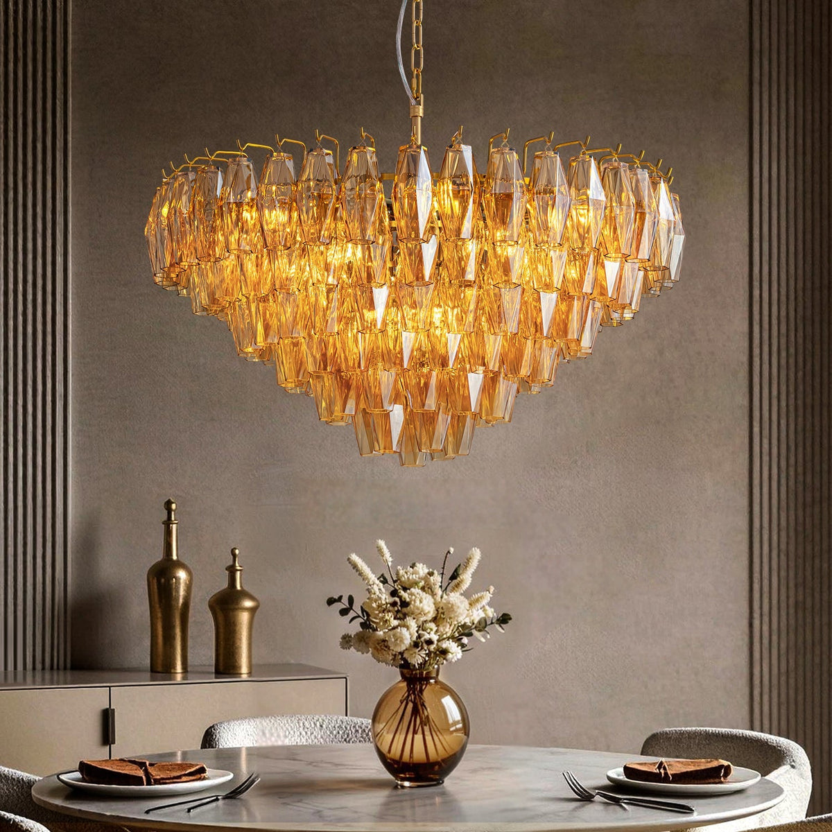 Lustre Cascade Moderne Aurora | Laka
