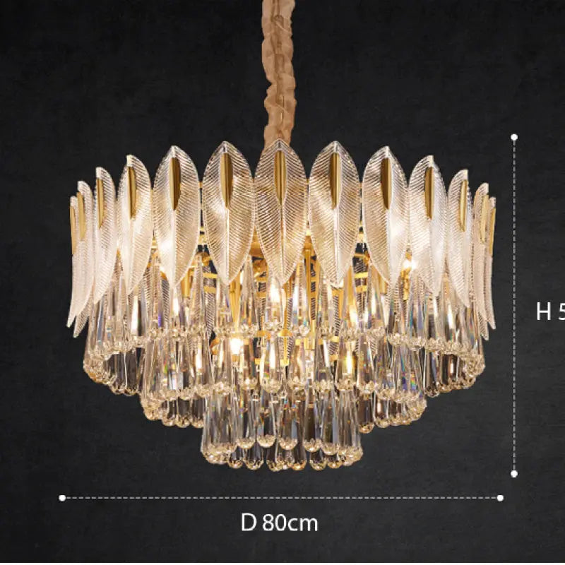 Lustre Suspension en Cristal Élégant | Olo