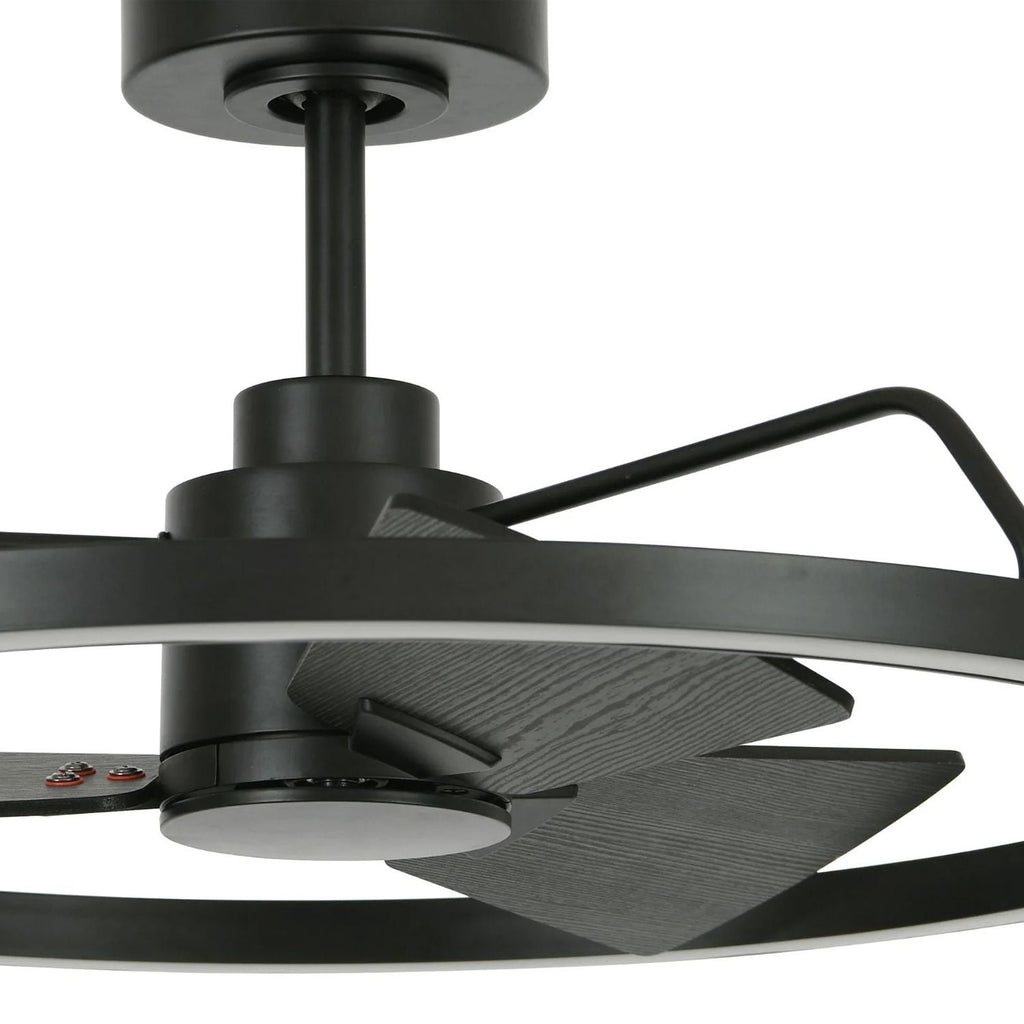 Plafonnier Ventilateur Anneau Laiton | Selo