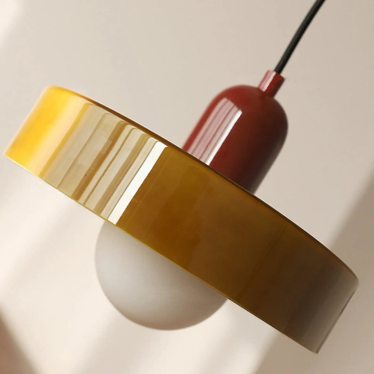 Lampe Suspendue en Verre Coloré Mellan | Sita
