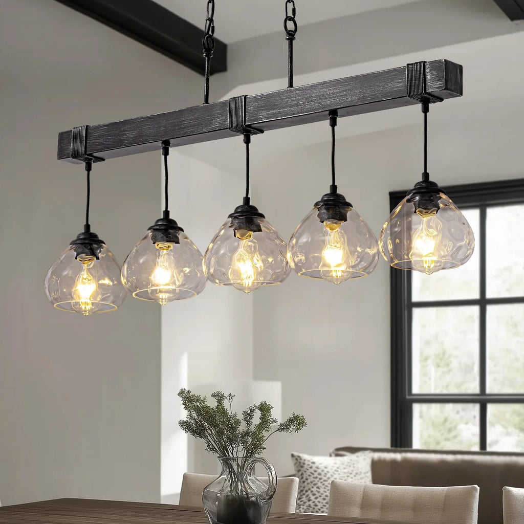 Lustre Cristal Style Farmhouse Chic | Nuro