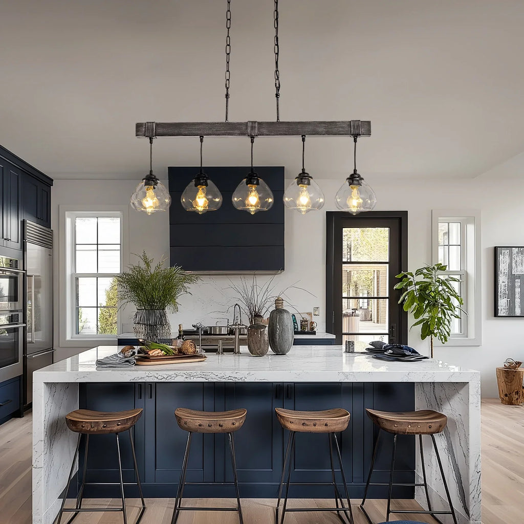 Lustre Cristal Style Farmhouse Chic | Nuro