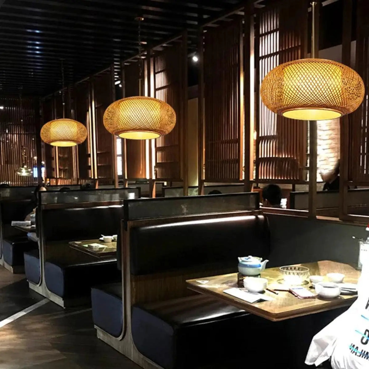 Grande Suspension en Rotin Naturel | Bena