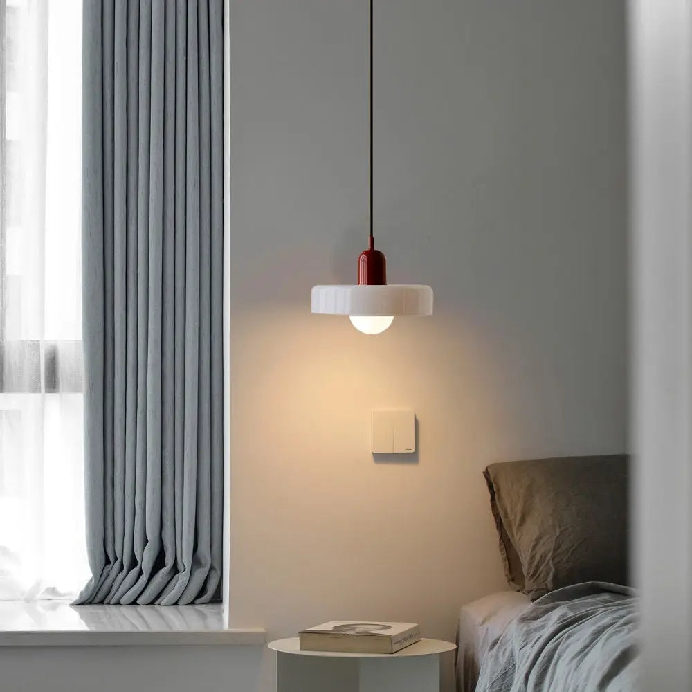 Lampe Suspendue en Verre Coloré Mellan | Sita