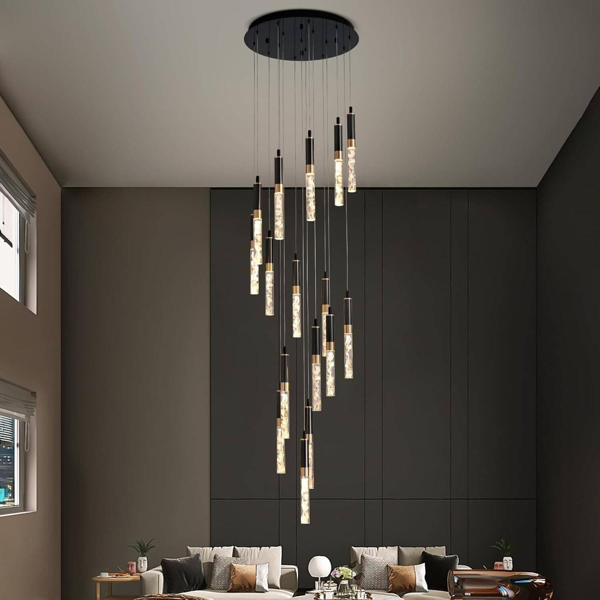 Lustre Cristal Moderne | Tolo