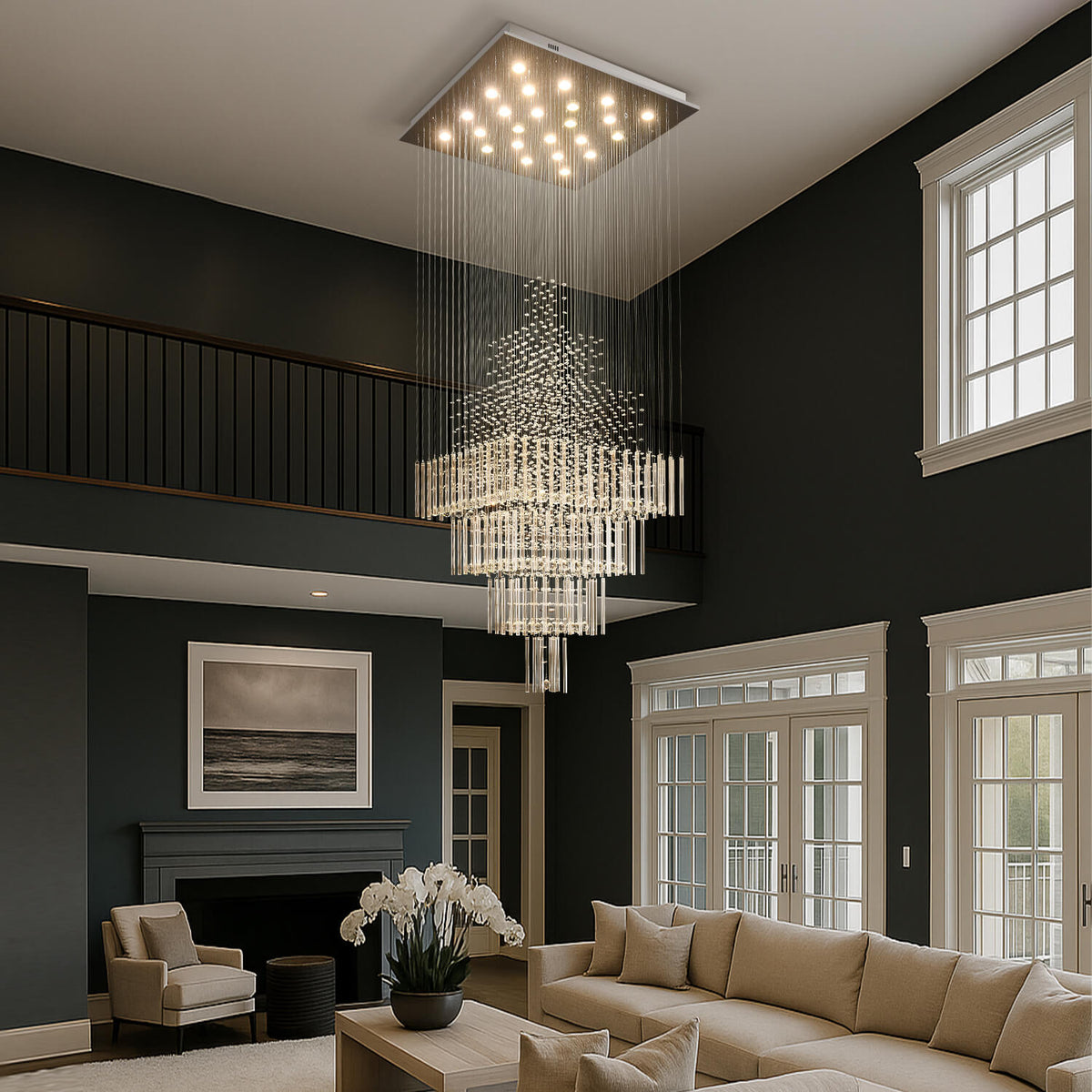 Lustre Cristal Gouttes | Mina