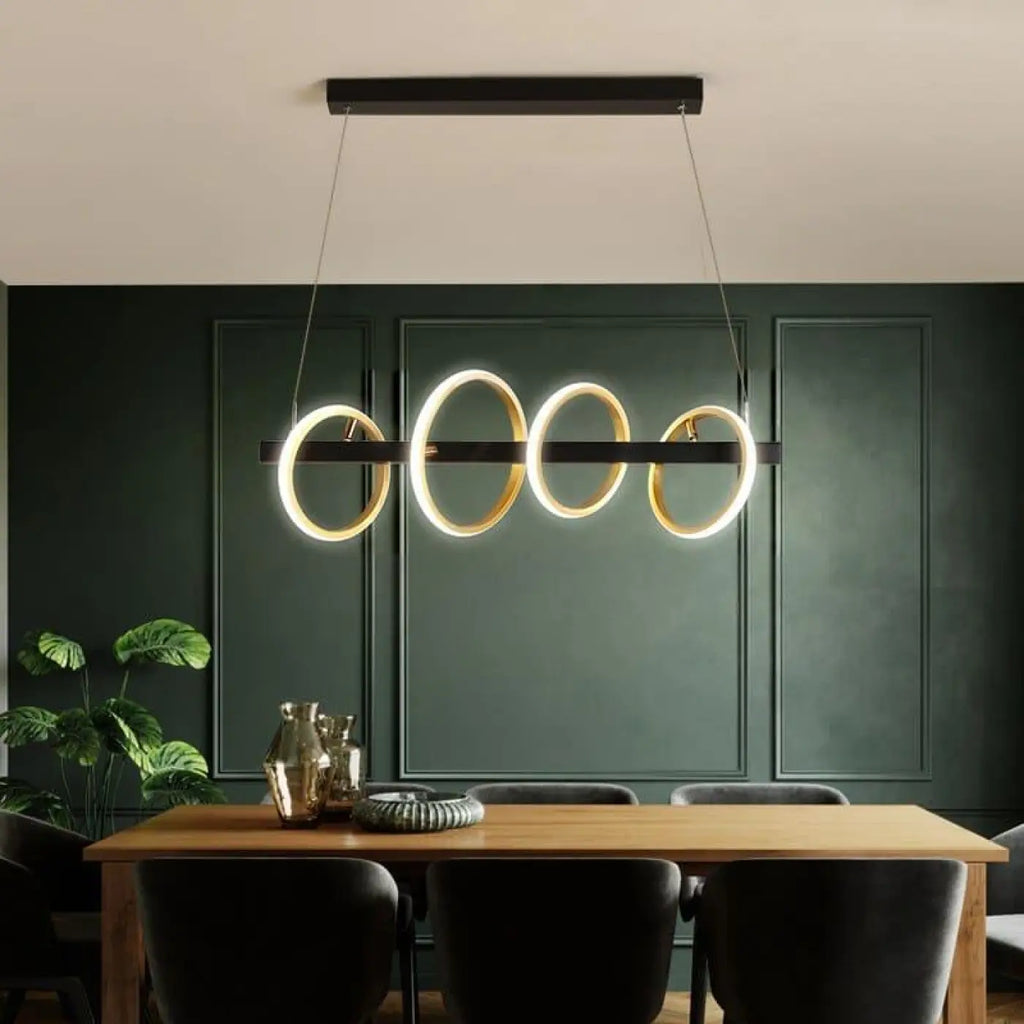 Lampe Suspendue Design Dorée | Kili