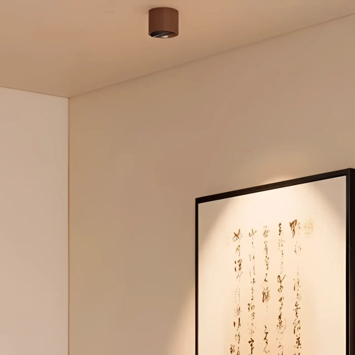 Plafonnier LED Bois et Chrome | Eka