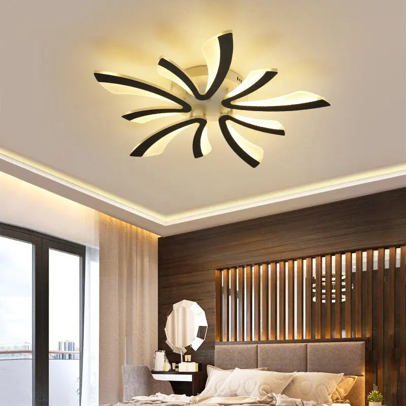 Plafonnier LED Floral en Acrylique | Lilo