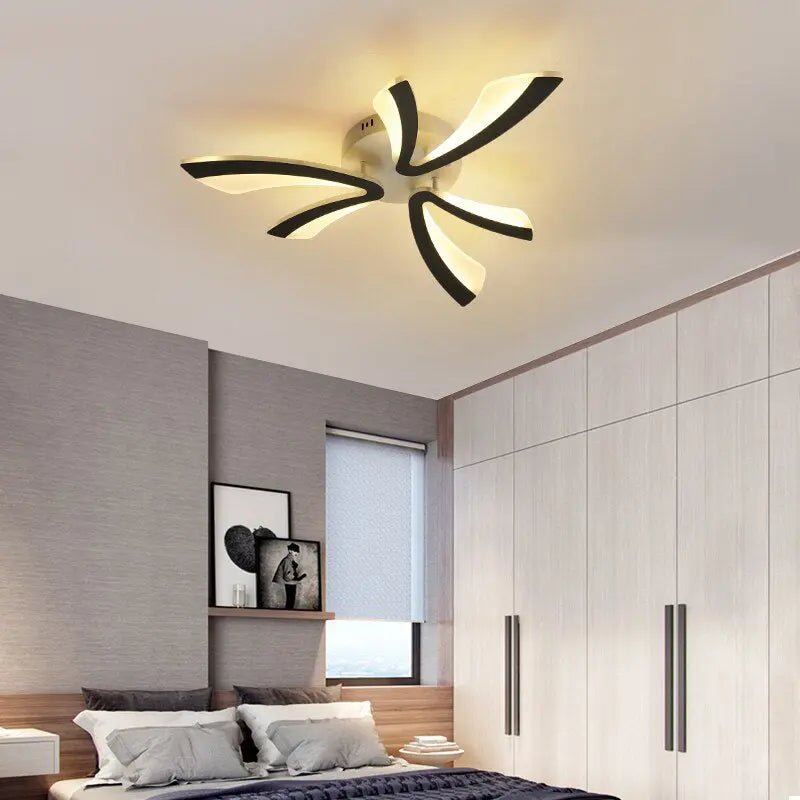 Plafonnier LED Floral en Acrylique | Lilo