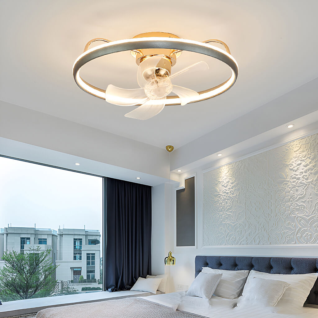 Plafonnier Ventilateur Rond Moderne | Somo