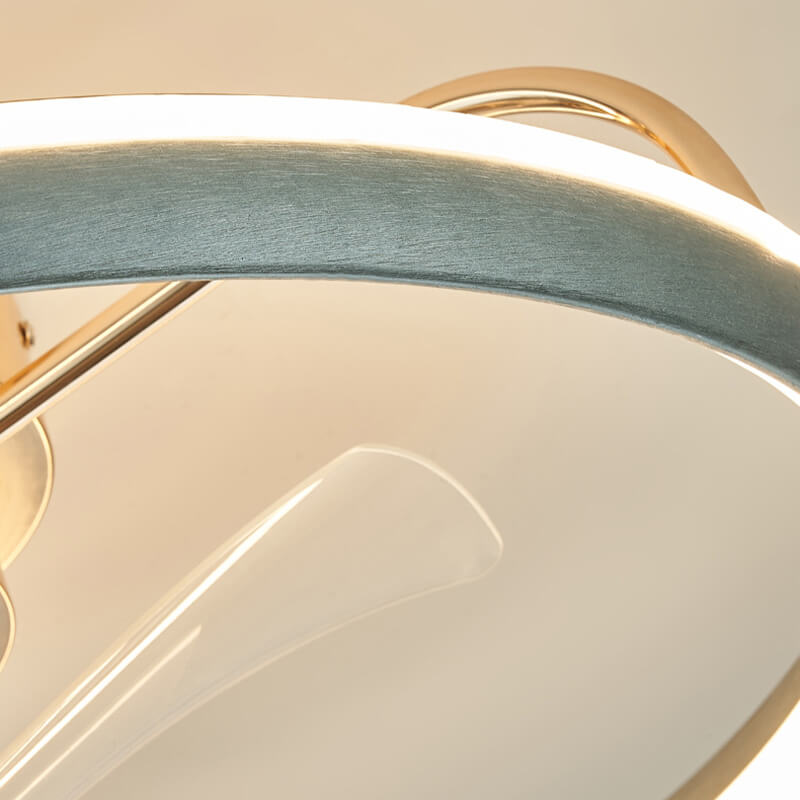 Plafonnier Ventilateur Rond Moderne | Somo