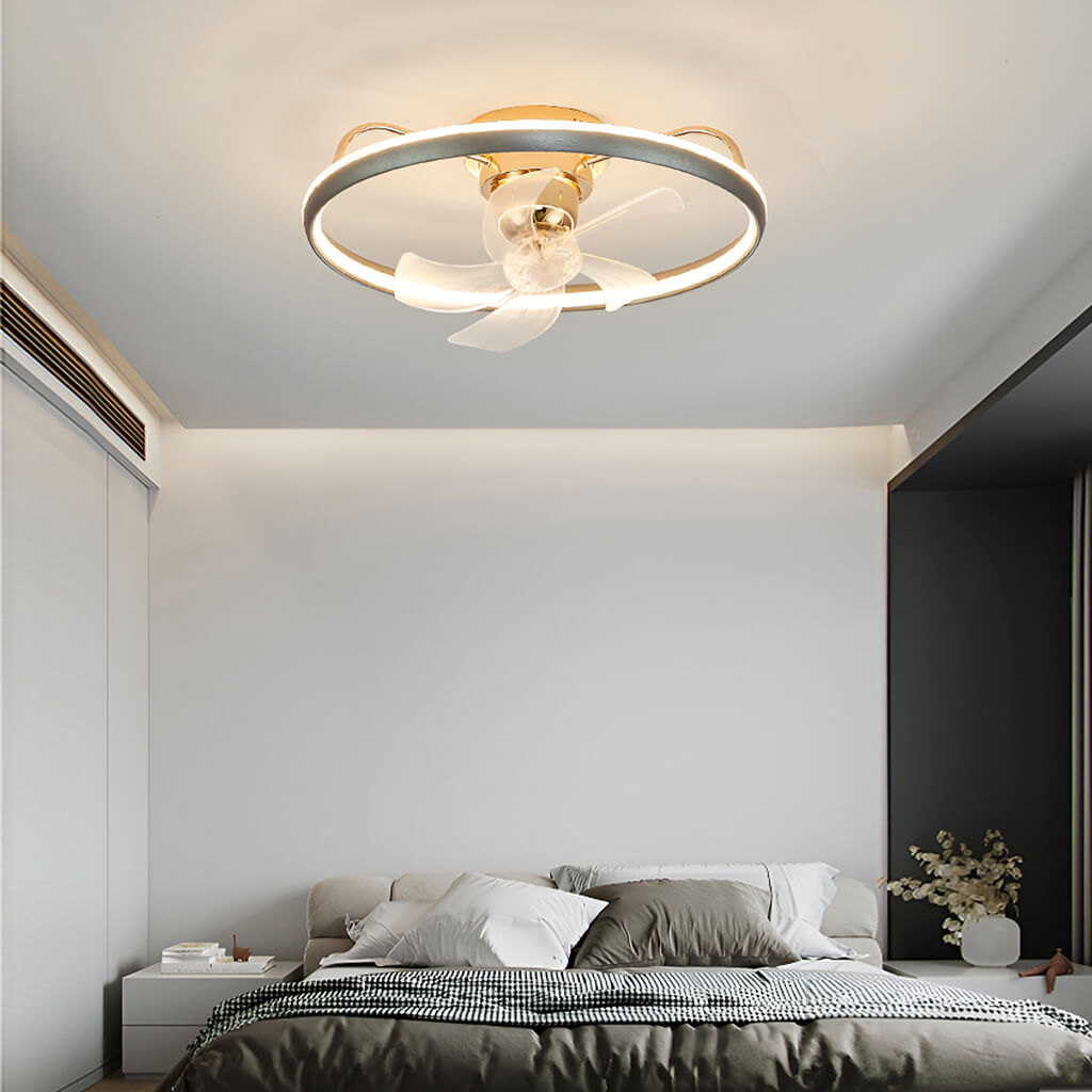 Plafonnier Ventilateur Rond Moderne | Somo