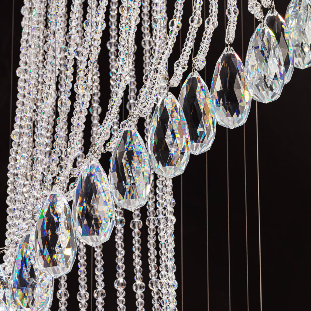 Lustre Spirale Cristal Design | Moka