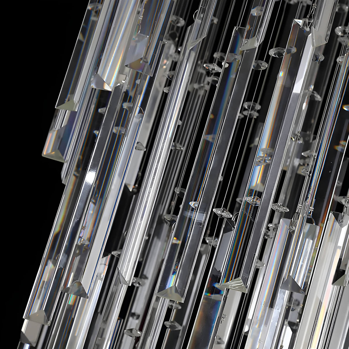Lustre Spirale Cristal Escalier | Rera