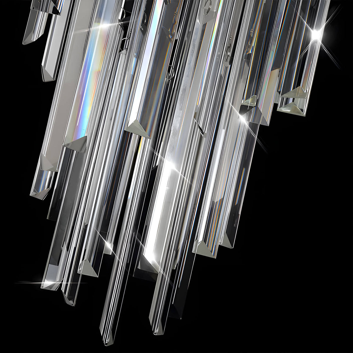 Lustre Spirale Cristal Escalier | Rera