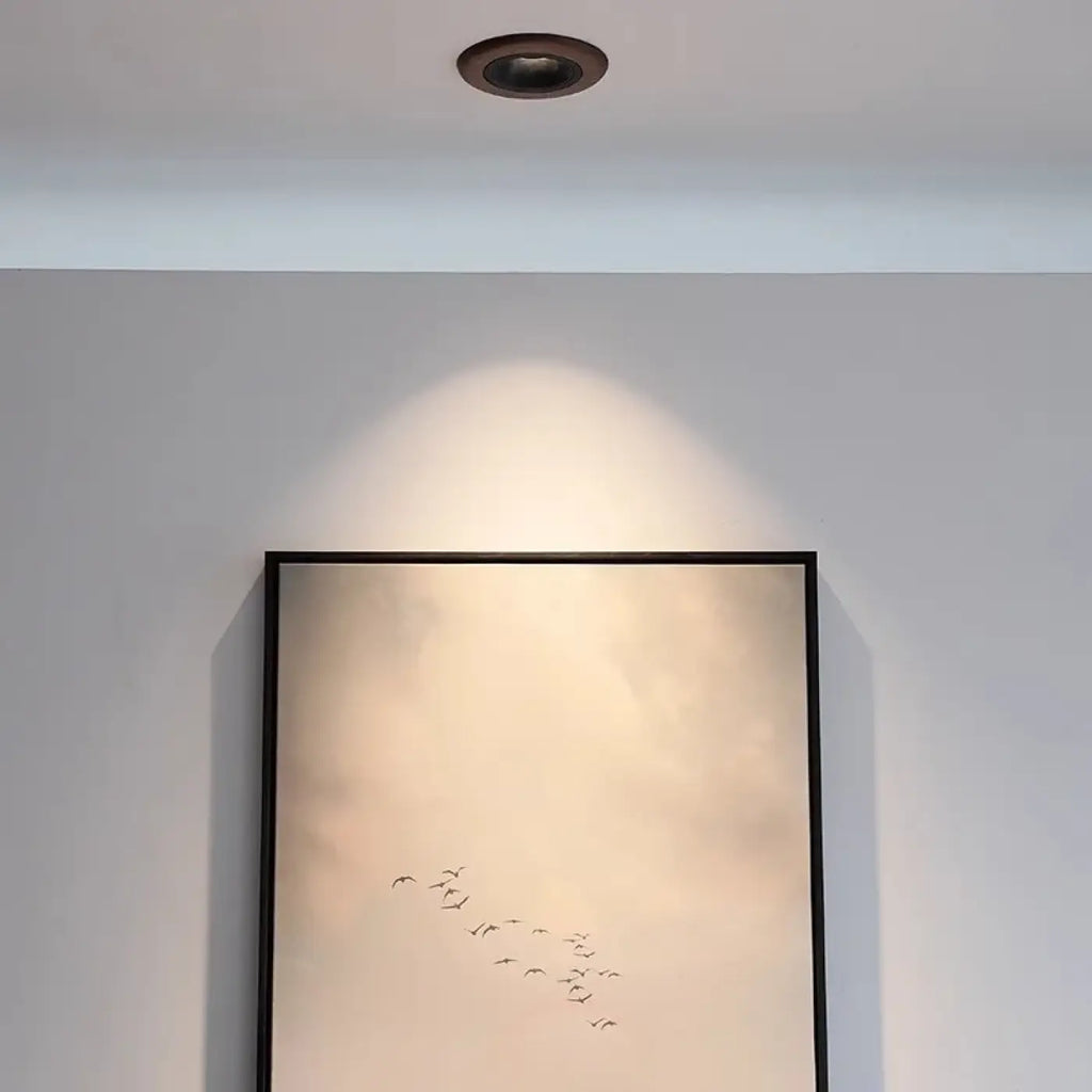 Plafonnier Bois et Noir Moderne | Jala