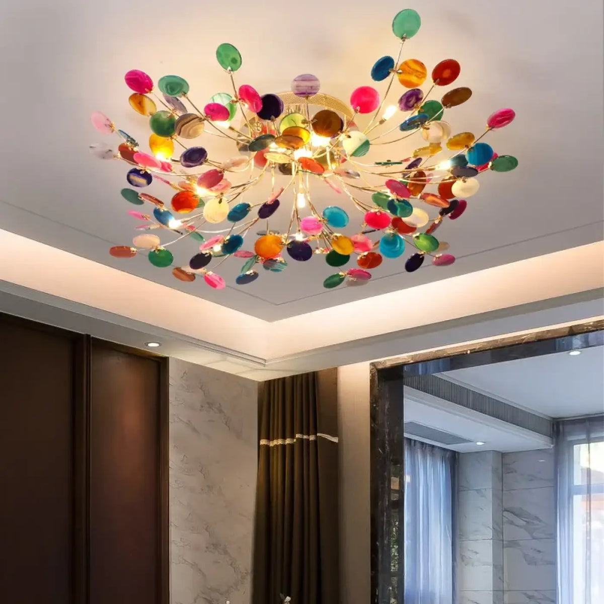 Plafonnier Multicolore Design | Pari
