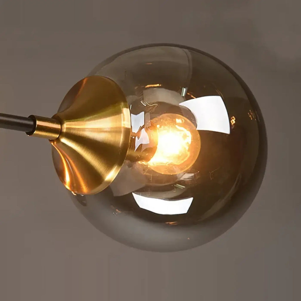 Plafonnier en Verre Ambré Style Vintage | Nali