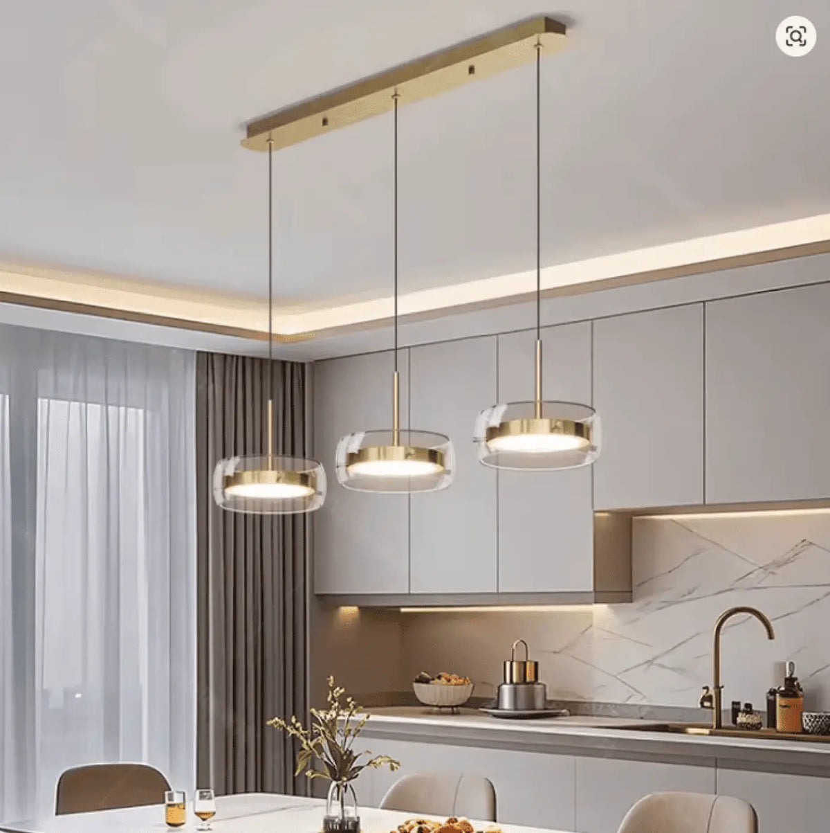 Lampe Suspendue Atelier en Métal | Moli