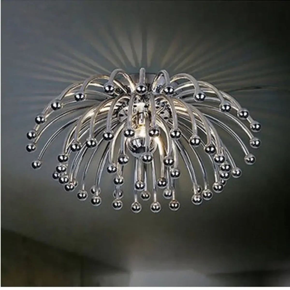 Plafonnier Sculptural en Métal Décoratif | Riro