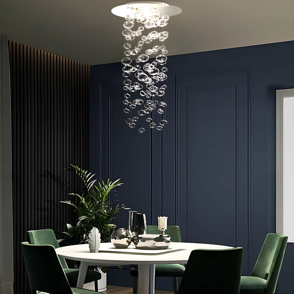 Lustre Bulles en Verre | Velia