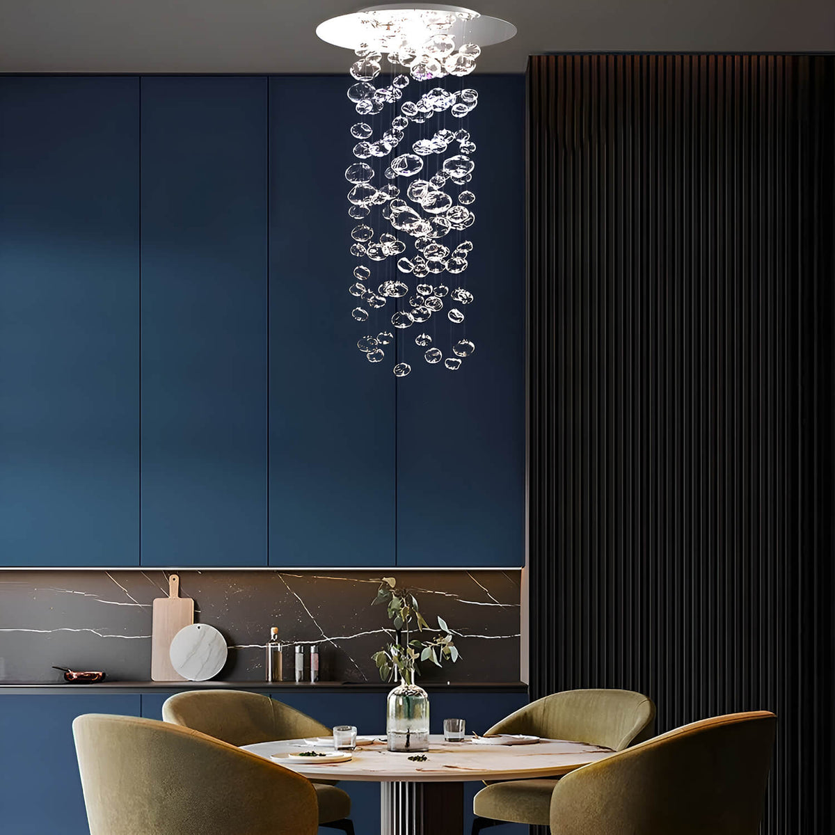 Lustre Bulles en Verre | Velia