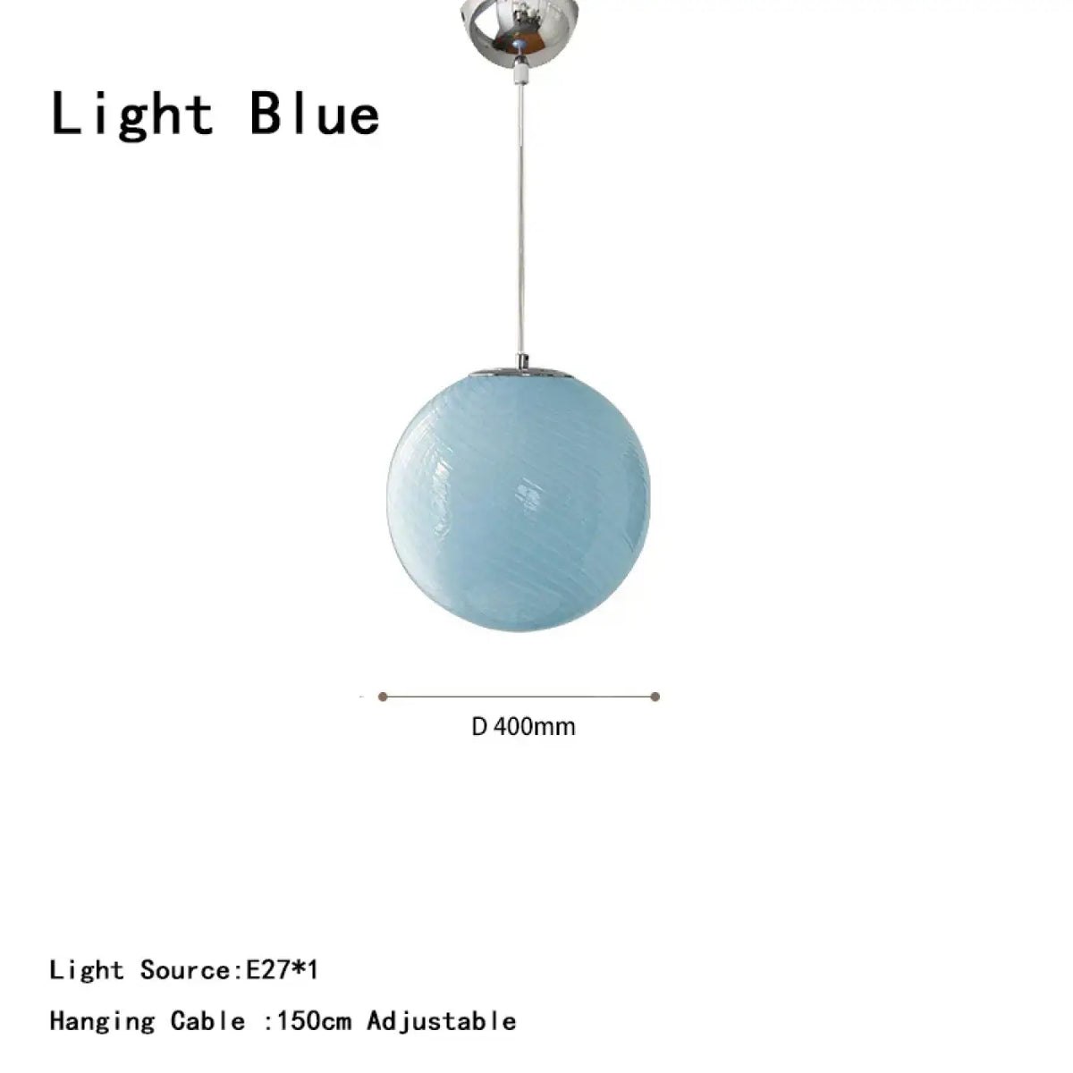 Suspension Boule en Verre Contemporaine | Aka