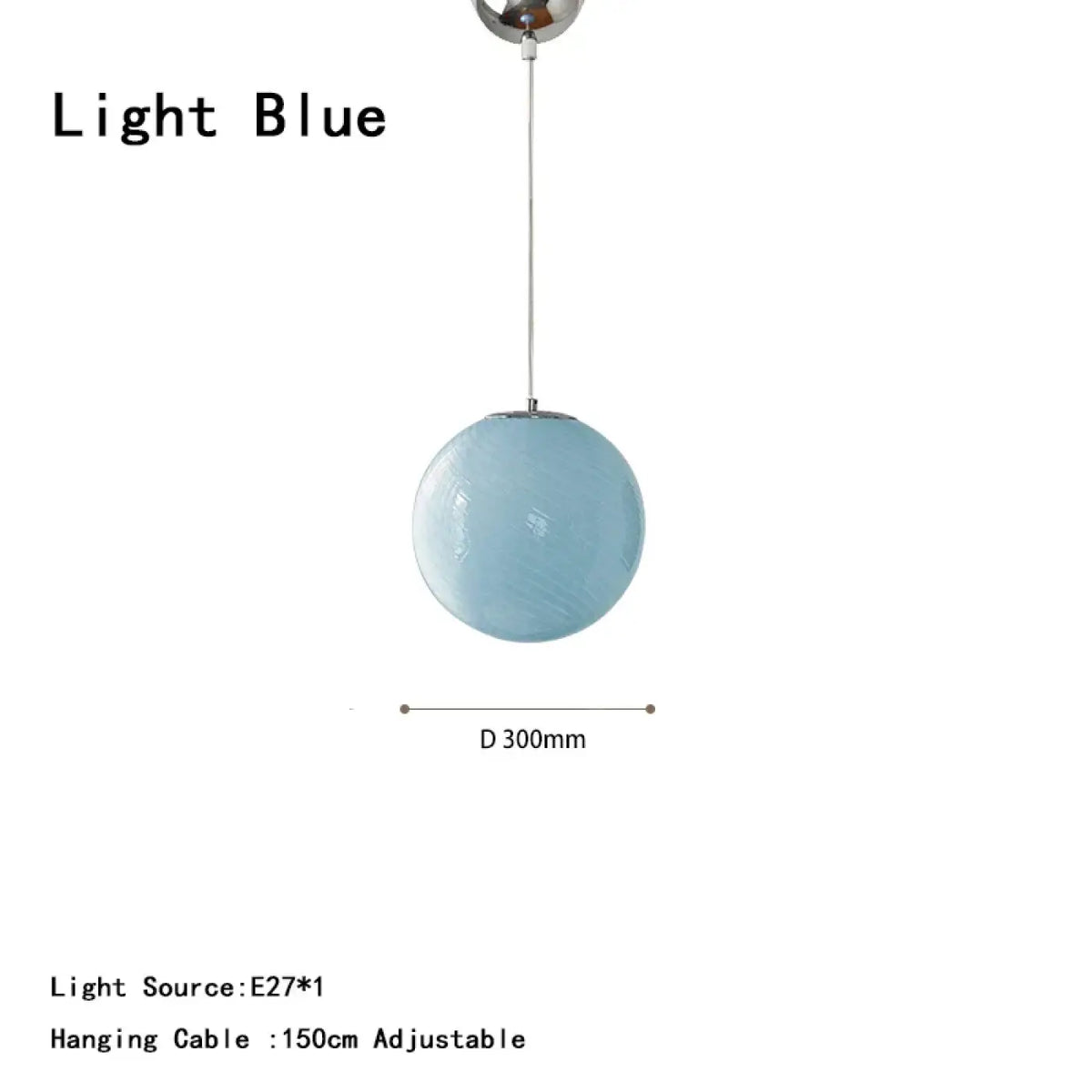 Suspension Boule en Verre Contemporaine | Aka