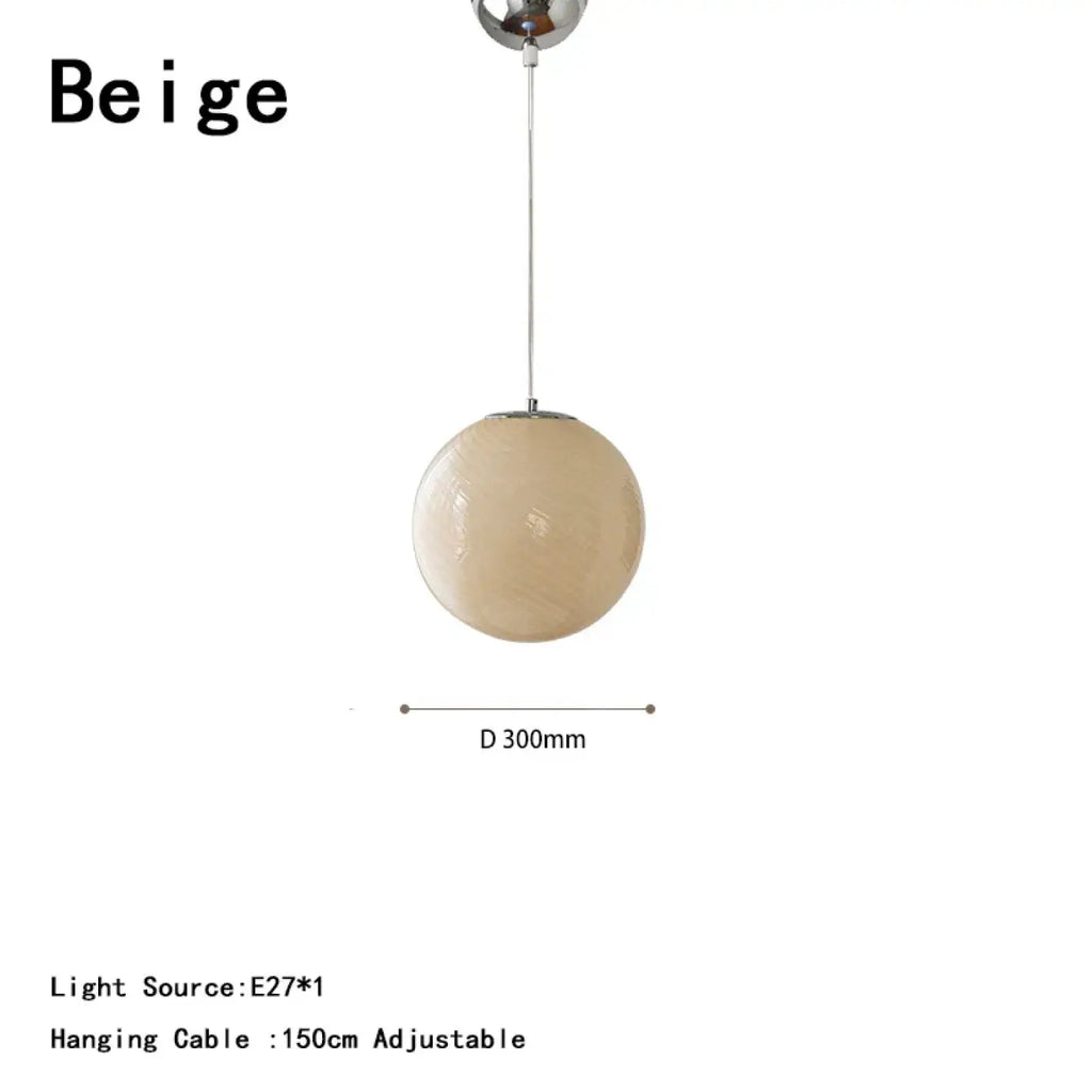 Suspension Boule en Verre Contemporaine | Aka