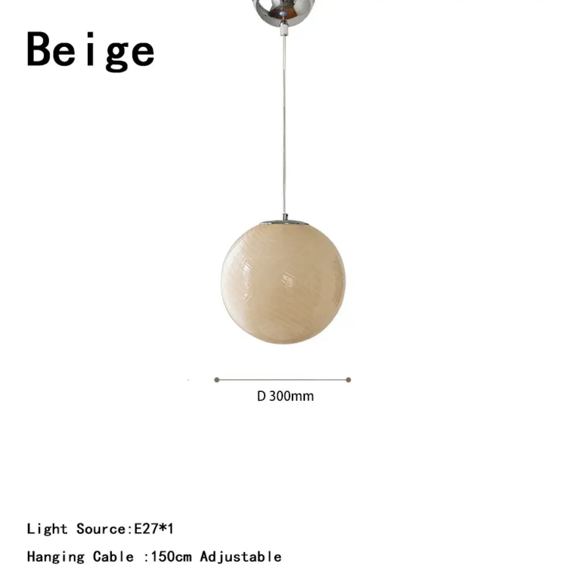 Suspension Boule en Verre Contemporaine | Aka