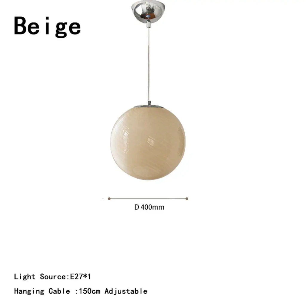 Suspension Boule en Verre Contemporaine | Aka