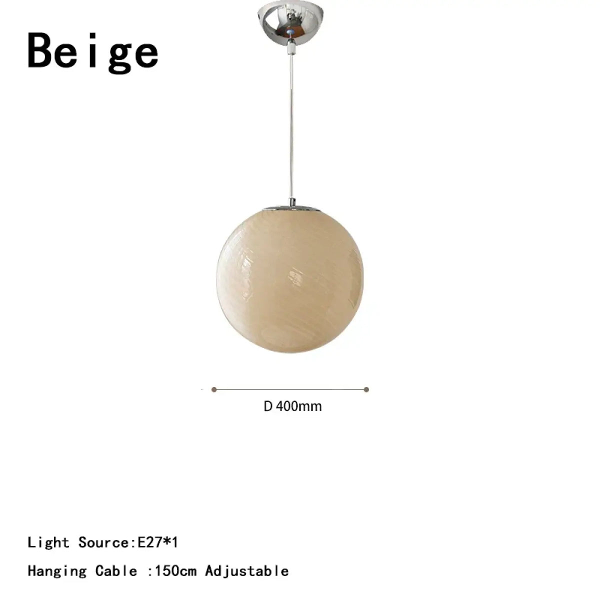 Suspension Boule en Verre Contemporaine | Aka