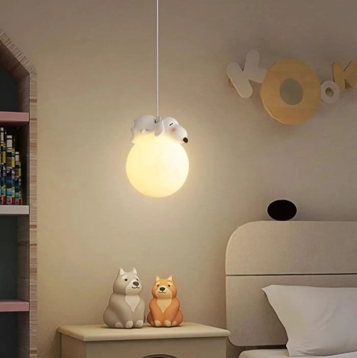 Lampe Suspendue Boules Animaux | Rilo
