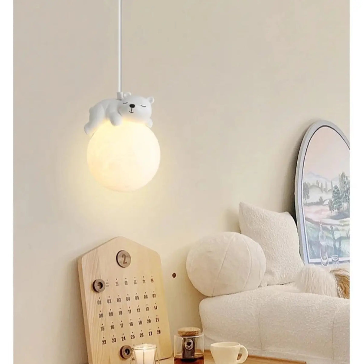 Lampe Suspendue Boules Animaux | Rilo