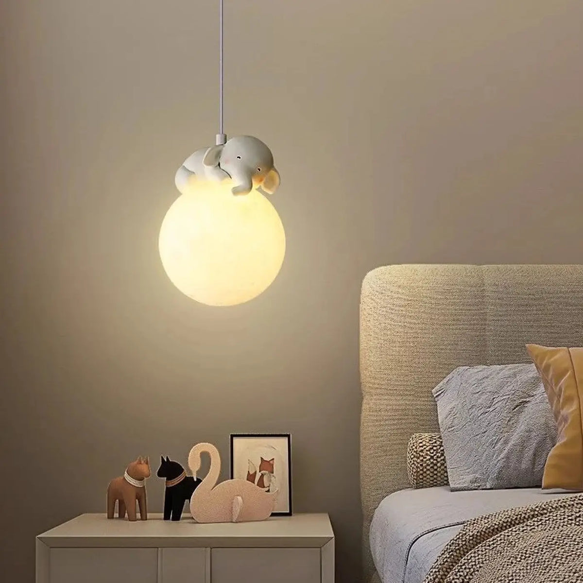 Lampe Suspendue Boules Animaux | Rilo