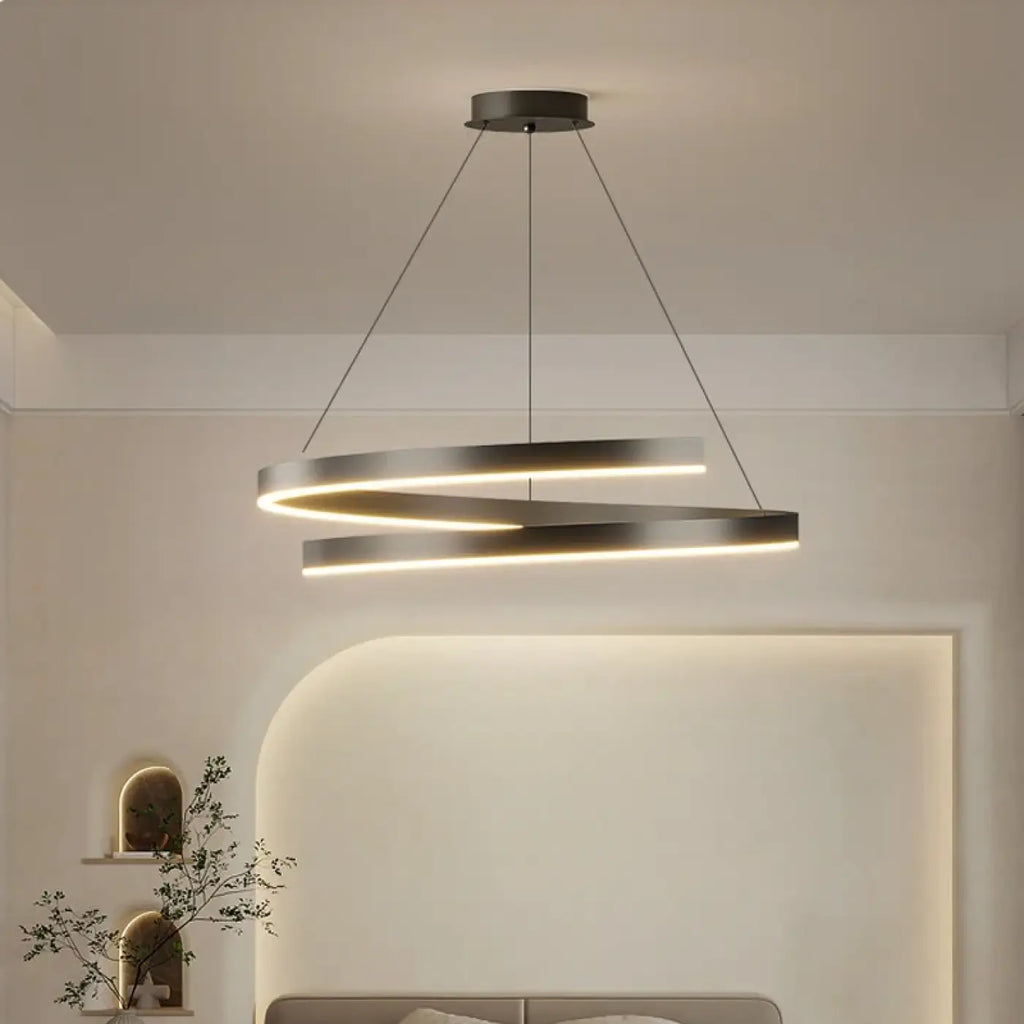 Lampe Suspendue LED à Anneaux Lumineux | Eli