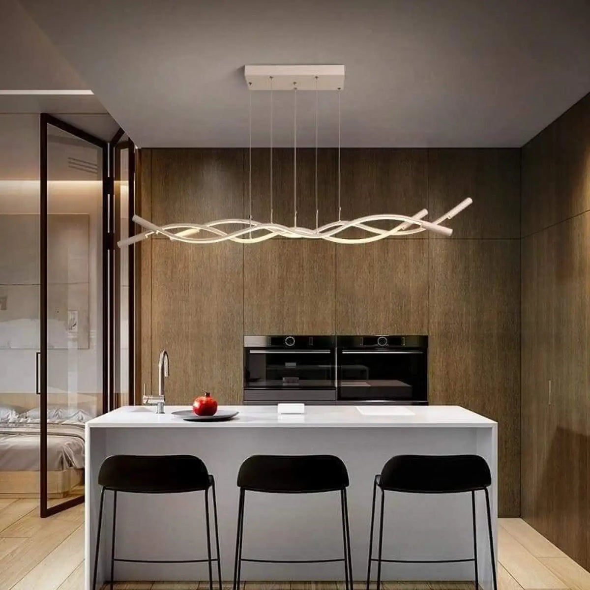 Suspension Cuisine Design Linéaire | Numo
