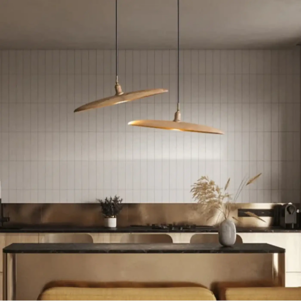Lampe Suspendue Zen en Bois Naturel | Gasa