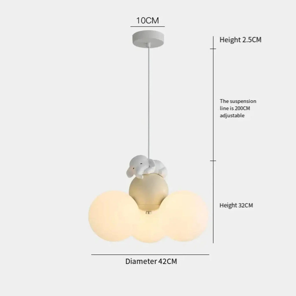 Lampe Suspendue Nuage Décorative | Lisa