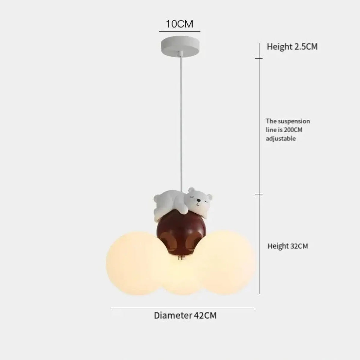 Lampe Suspendue Nuage Décorative | Lisa