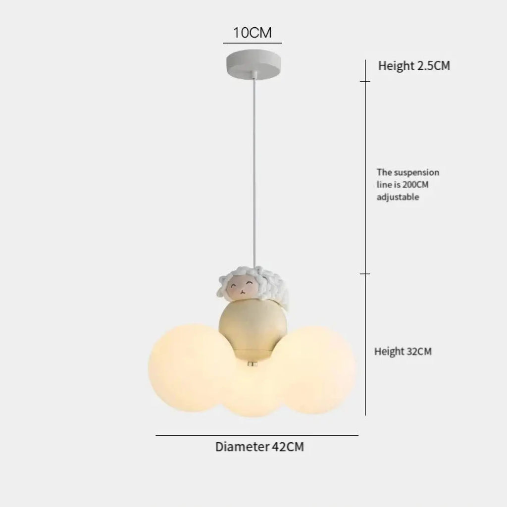 Lampe Suspendue Nuage Décorative | Lisa