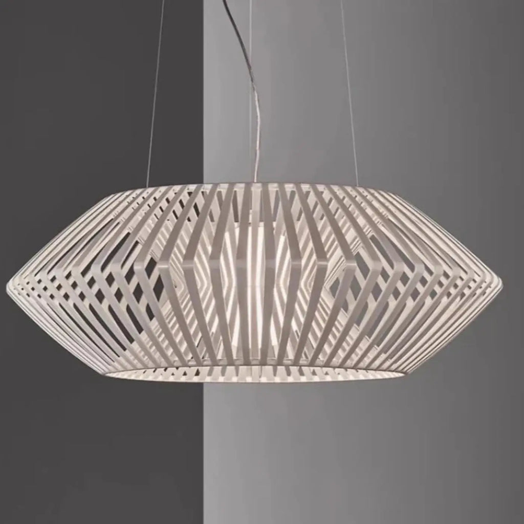 Suspension Ajourée en Bois | Fira