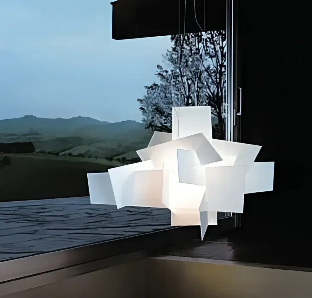 Lampe Suspendue Ruban Croisé | Mita