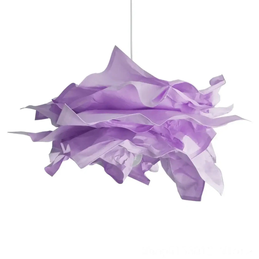 Suspension Artistique en Papier Froissé Multicolore | Jaka