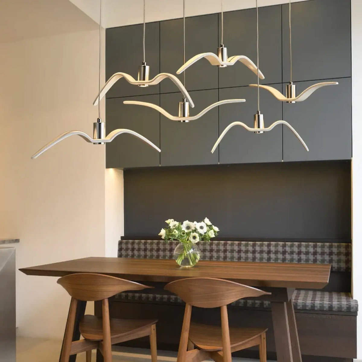 Lampe Suspendue Envol D’oiseaux Décorative | Damo