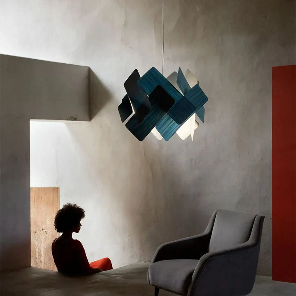 Lampe Suspendue Sculpturale LED Contemporaine | Fili