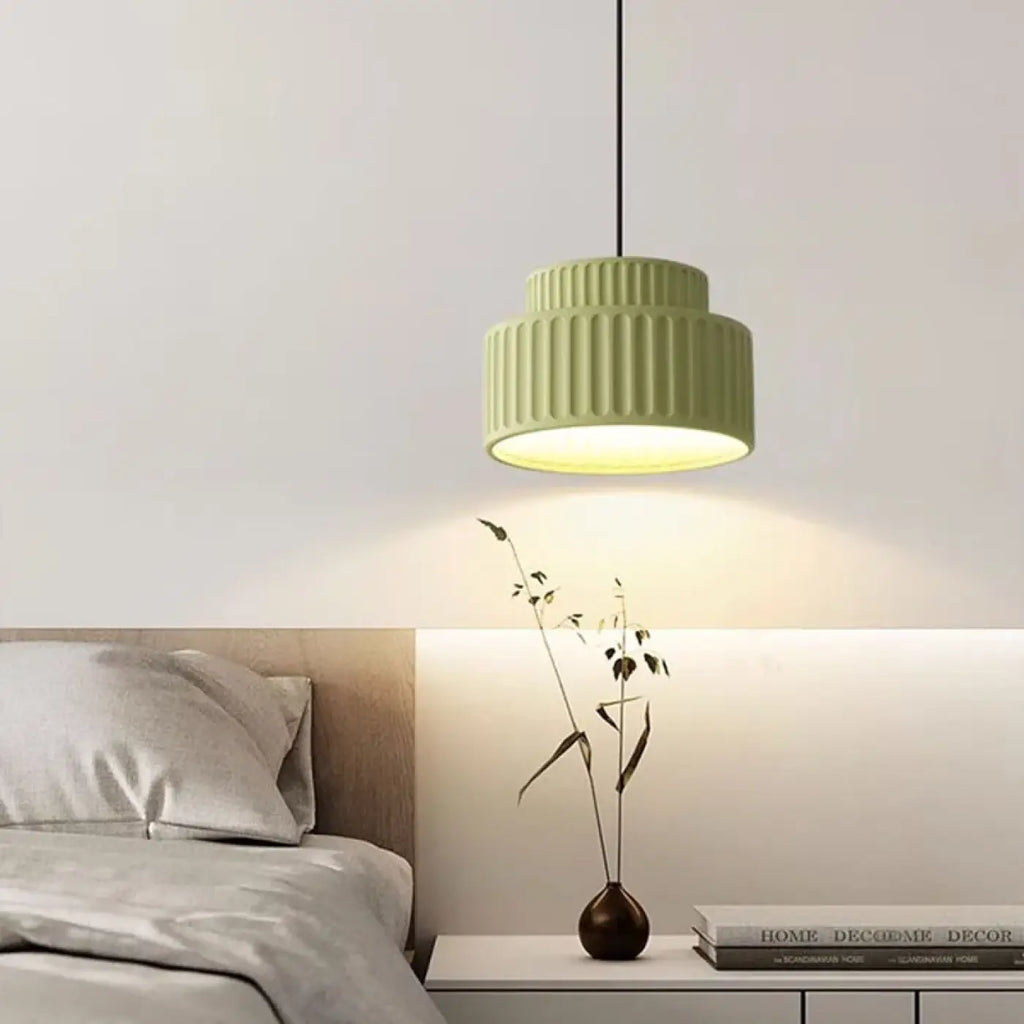 Lampe Suspendue Abat-jour Plissé | Viro