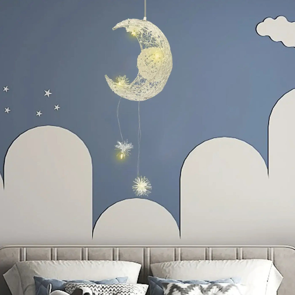 Lampe Suspendue Lune Étoilée | Vara