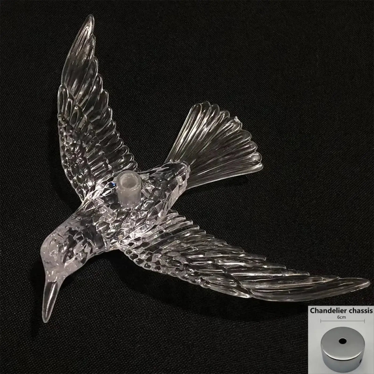 Lampe Suspendue Oiseaux en Verre | Pata